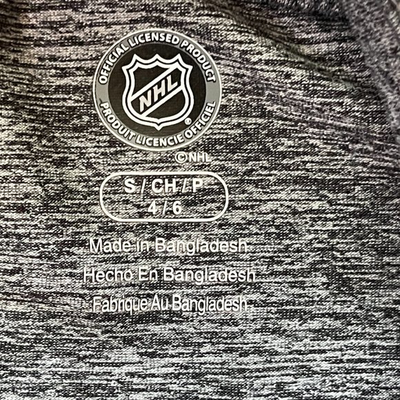 NHL Gray Hoodie Sweatshirt - Picture 5 of 6